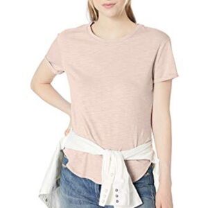 Daily Ritual crew neck pink tee, NWT, Large